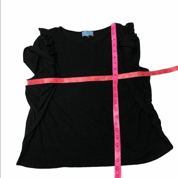 cece Ruffle Flutter Blouse - Picture 7 of 7